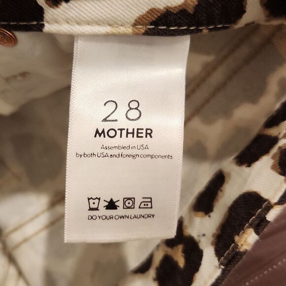 Mother high waisted looke ankle fray jeans size 28, new without tags! - Picture 6 of 15